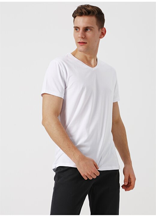 Fabrika Beyaz T-Shirt 1