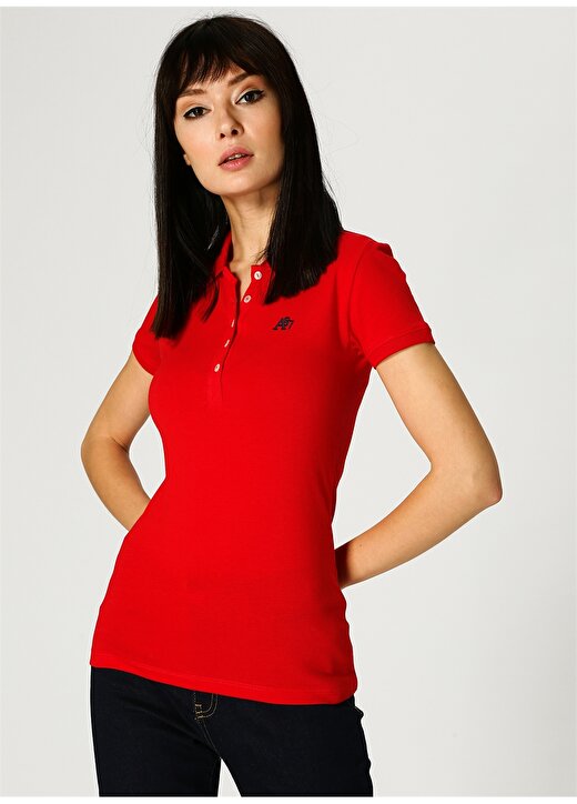 Aeropostale 4063 Kırmızı Kadın T-Shirt 3
