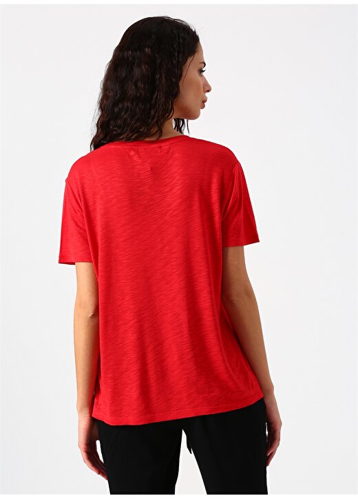 Limon Kırmızı Kadın T-Shirt 4