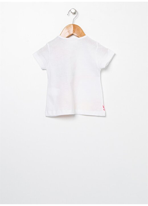 Mammaramma JG18 %100 Pamuk Ekru Kız Bebek T-Shirt 2