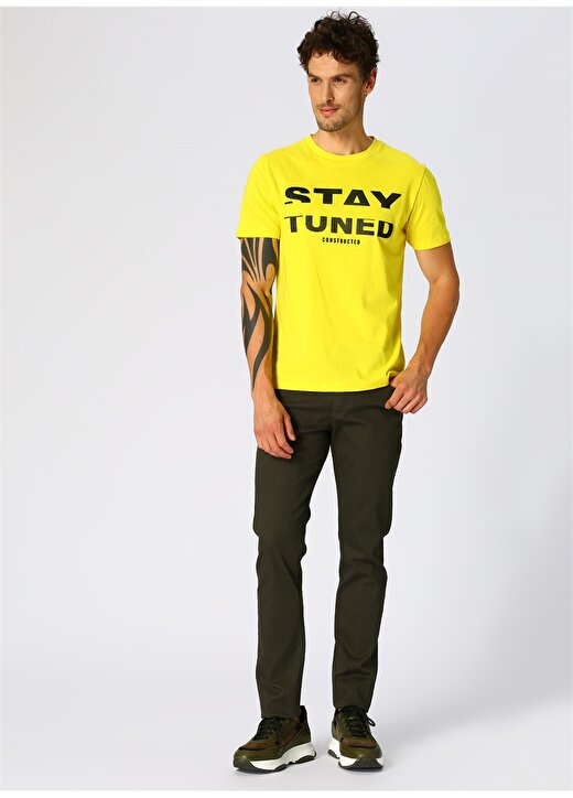 Fabrika Sarı T-Shirt 4