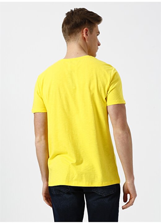 North Of Navy Sarı T-Shirt 4