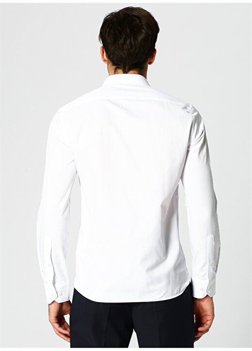 Pierre Cardin Slim Fit Beyaz Gömlek 4