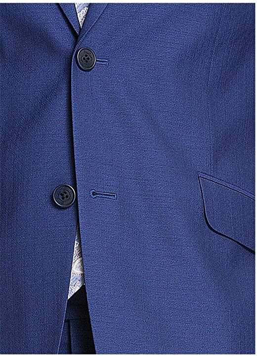 Pierre Cardin Yuvarlak Yaka Uzun Kol Açık Lacivert Erkek Takım Elbise 3