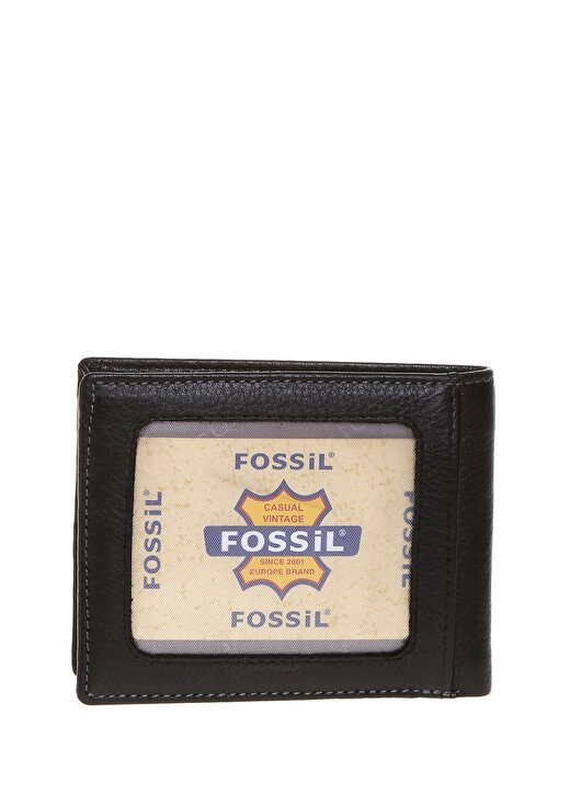 Fossil 11 X 9 Cm Siyah Erkek Cüzdan FSL18CZD2009 3