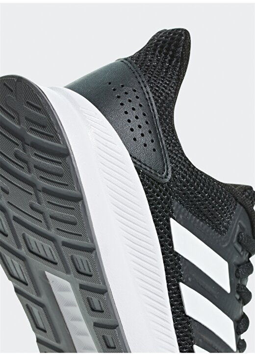 Adidas Siyah - Beyaz - Gri Kadın Koşu Ayakkabısı 4