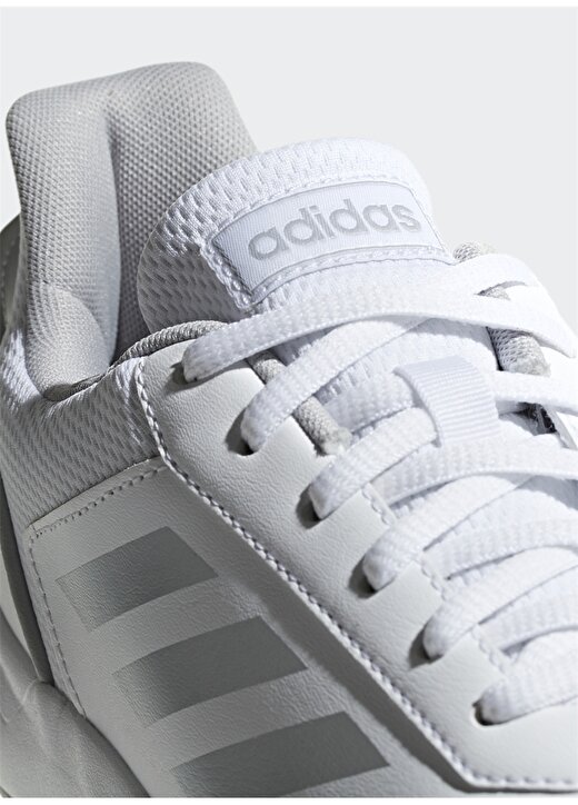 Adidas F36262 COURTSMASH Normal Bilek Bağcıklı Kauçuk Taban Beyaz Kadın Koşu Ayakkabısı 3