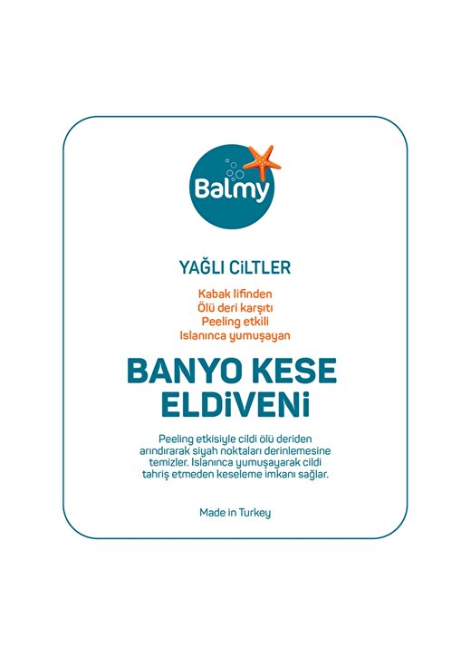 Balmy Loofah-Havlu Banyo Eldiveni 3