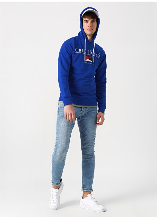 Jack & Jones Mavi Erkek Sweatshırt 2