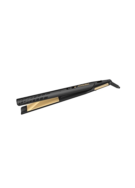 Babyliss ST430E Gold Ceramic Geniş Plakalı 35 Mm 235°C LCD Ekran Saç Düzleştirici 1