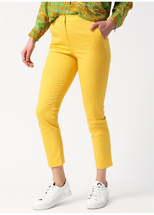 Fabrika Basic Fit Sarı Pantolon 3