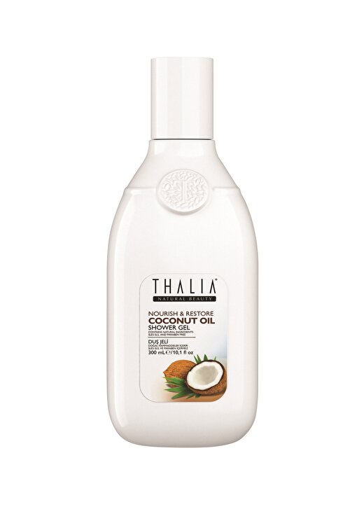 Thalia Extra Virgin Coconut Oil Nourish& Restore 300 Ml Parfüm Duş Jeli 1