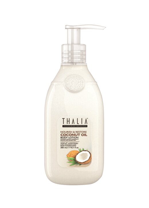 Thalia Extra Virgin Coconut Oil Nourish& Restore 300 Ml Vücut Nemlendirici 1
