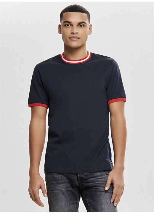 Only & Sons Lacivert T-Shirt 1