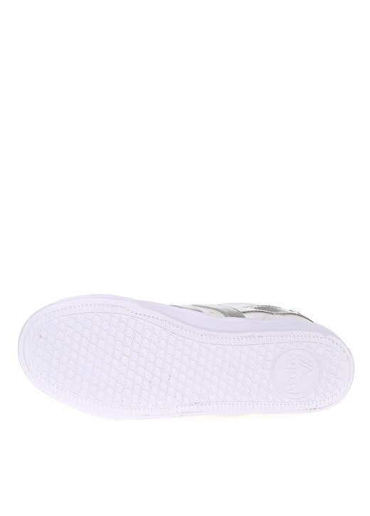 Gola Beyaz - Gümüş Kadın Lifestyle Ayakkabı CLA172 3
