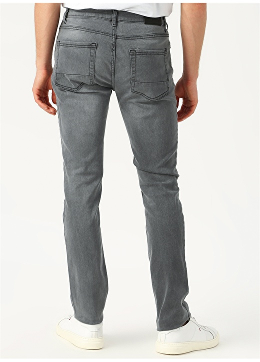 Limon Gri Denim Pantolon 4