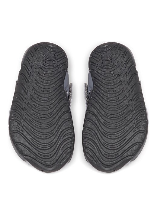 Nike Siyah - Gri - Gümüş Bebek Sandalet 3