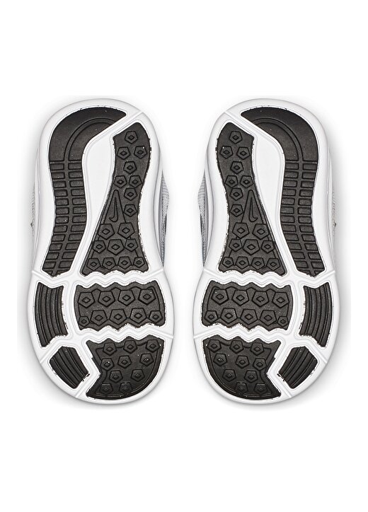Nike Siyah - Gri - Gümüş Bebek Yürüyüş Ayakkabısı 4