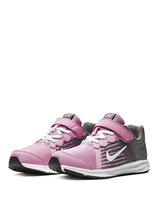 Nike Kırmızı - Pembe Kız Çocuk Yürüyüş Ayakkabısı 922857-602 DOWNSHIFTER 8 (PSV) 4