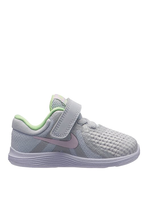 Nike Siyah - Gri - Gümüş Bebek Yürüyüş Ayakkabısı 1