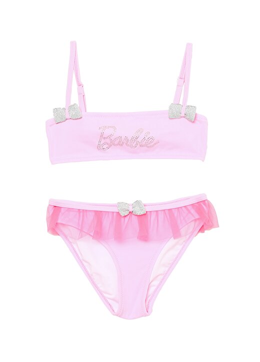 Barbie BCC201 Pembe Kız Çocuk Bikini Takım 1