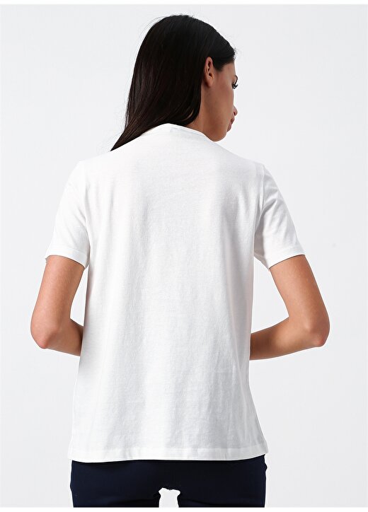 Vero Moda Baskılı Beyaz T-Shirt 4