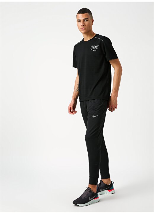 Nike Siyah - Gri - Gümüş Erkek Eşofman Altı 1