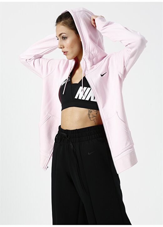 Nike Kırmızı - Pembe Kadın Zip Ceket 4