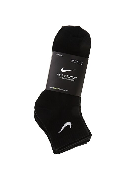 Nike Everyday Lightweight Antrenman Bilek (3 Çift) Spor Çorap 1
