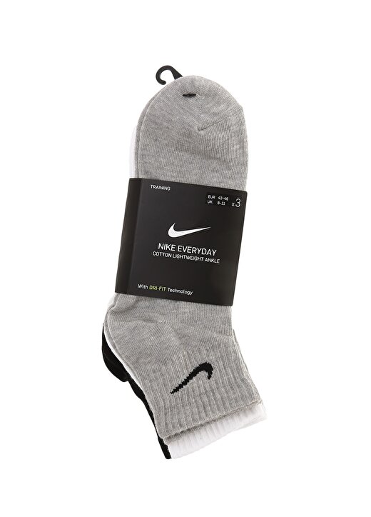 Nike Çok Renkli Erkek Spor Çorap SX7677-901 1