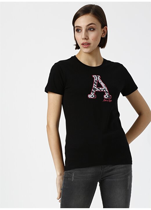 Aeropostale Siyah T-Shirt 1