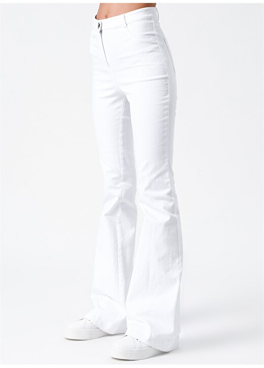 Random Beyaz Kadın Pantolon 3