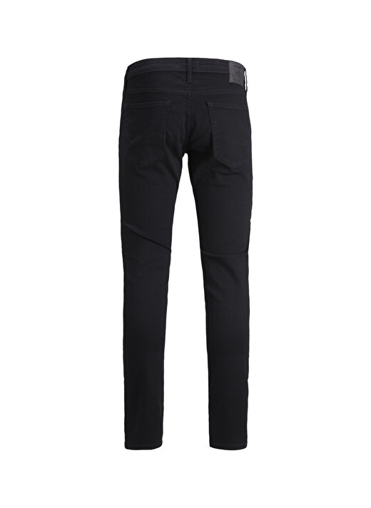 Jack & Jones Düşük Bel Slim Fit Siyah Erkek Denim Pantolon 12152346_JJIGLENN 2