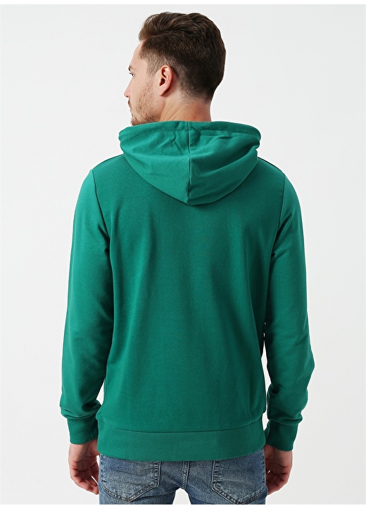 Jack & Jones Kapüşonlu Yeşil Sweatshirt 4