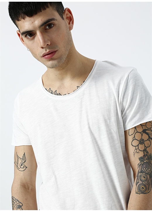 Jack & Jones 12136679 Beyaz T-Shirt 1