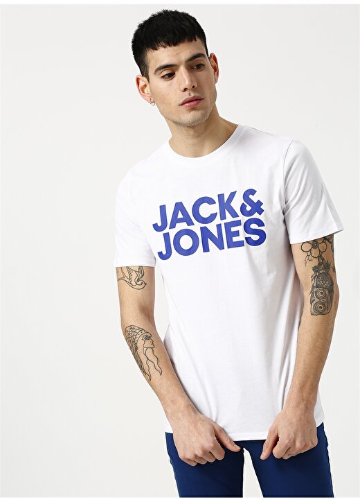 Jack & Jones 12151955 Beyaz T-Shirt 2