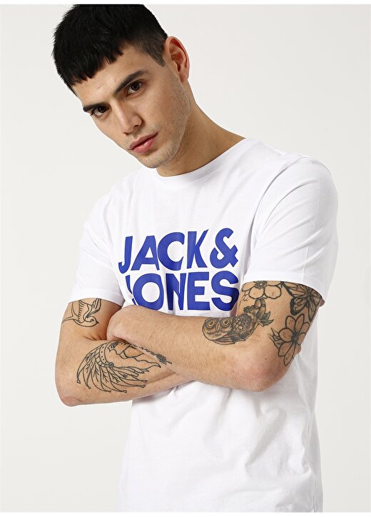 Jack & Jones 12151955 Beyaz T-Shirt 4