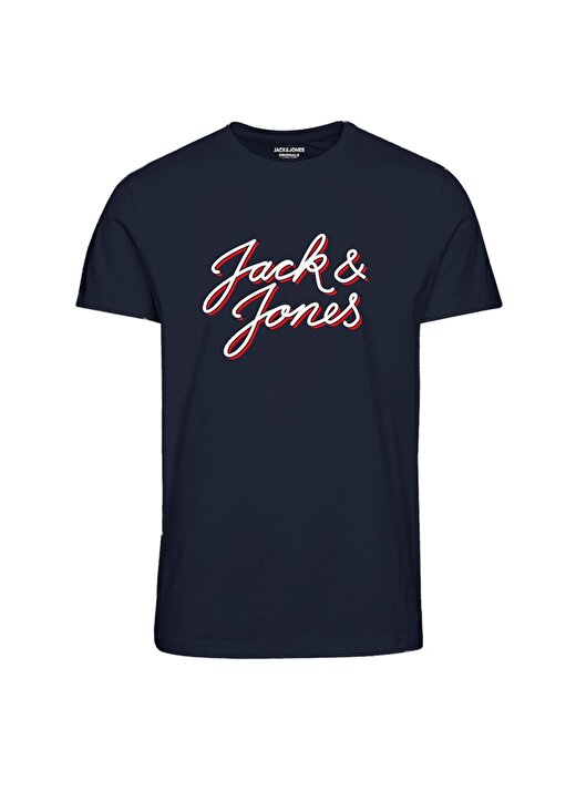 Jack & Jones Lacivert Erkek T-Shirt 1