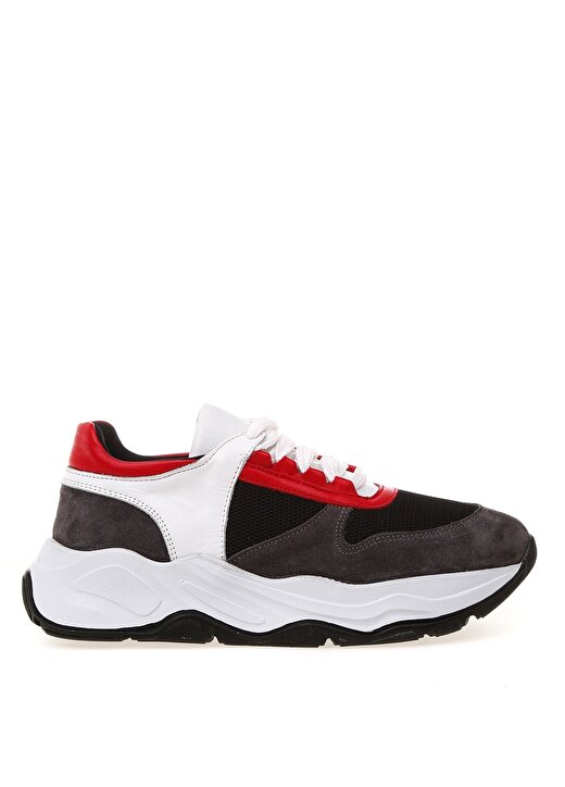 Fabrika Kırmızı - Gri - Beyaz Sneaker 1