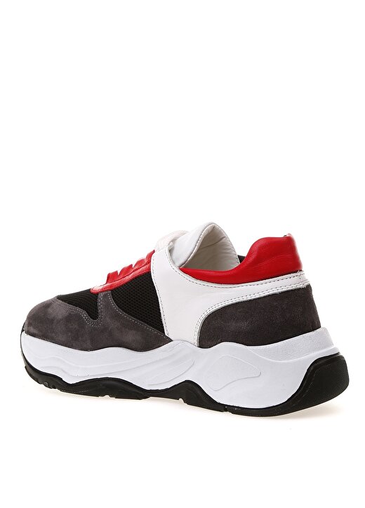 Fabrika Kırmızı - Gri - Beyaz Sneaker 2