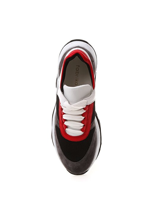 Fabrika Kırmızı - Gri - Beyaz Sneaker 4
