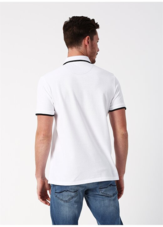 Limon Beyaz Polo T-Shirt 4