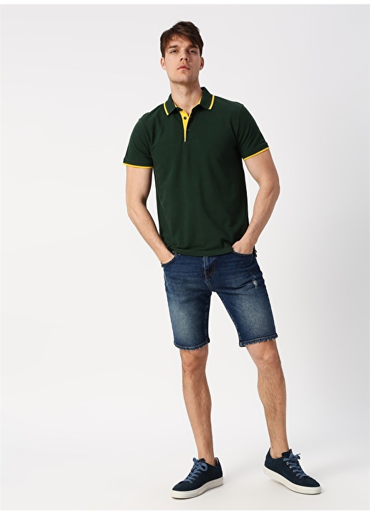 Limon Haki Polo T-Shirt 2