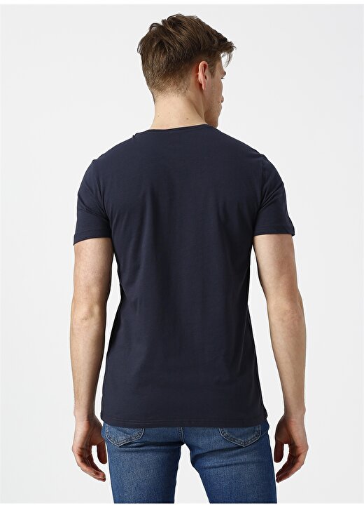 Lee Cooper Baskılı Lacivert T-Shirt 3