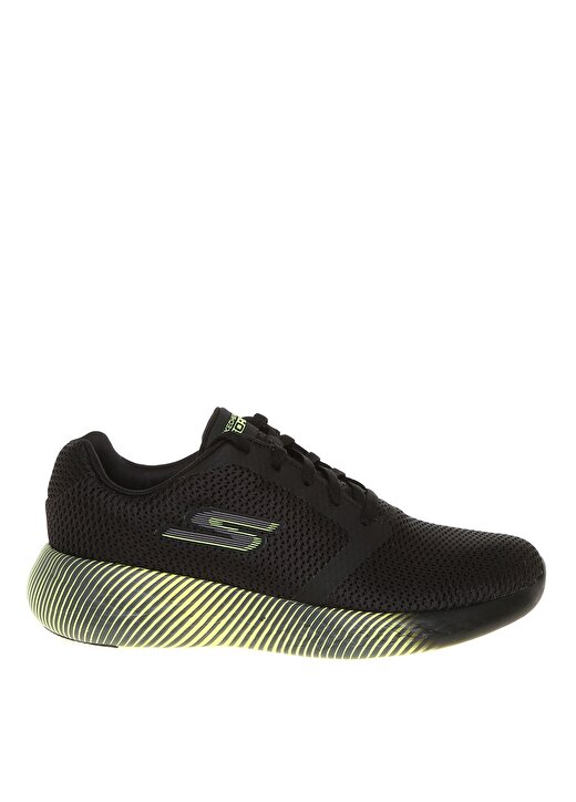 Skechers Siyah - Yeşil Erkek Koşu Ayakkabısı 1
