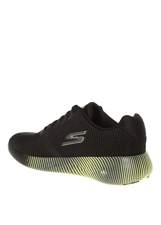 Skechers Siyah - Yeşil Erkek Koşu Ayakkabısı 2