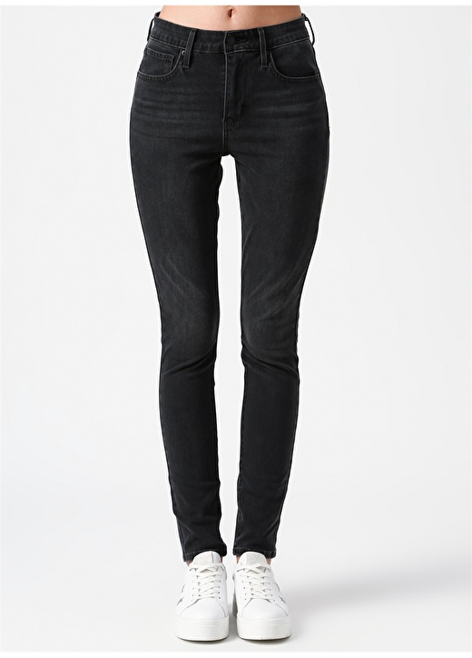 Levis 721 High Rise Skinny California Rebel Denim Pantolon 2