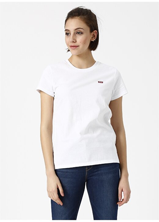 Levis Perfect Tee White Cn100xx T-Shirt 3