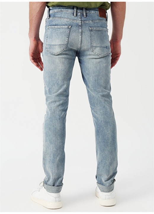 Aeropostale Skinny Fit İndigo Denim Pantolon 4