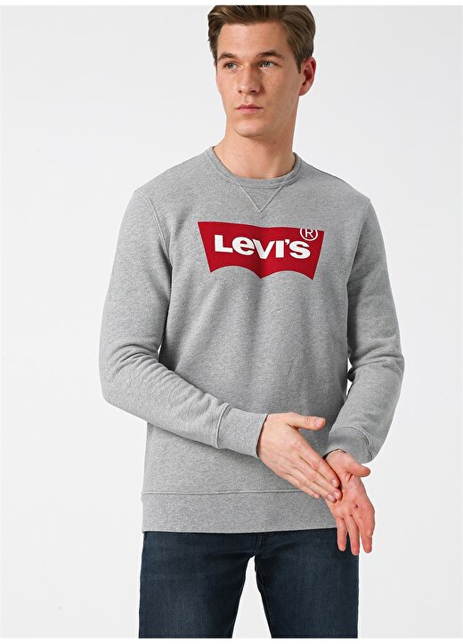 Levis 17895-0079 Graphic Crew B Add Crew Sweatshirt 1